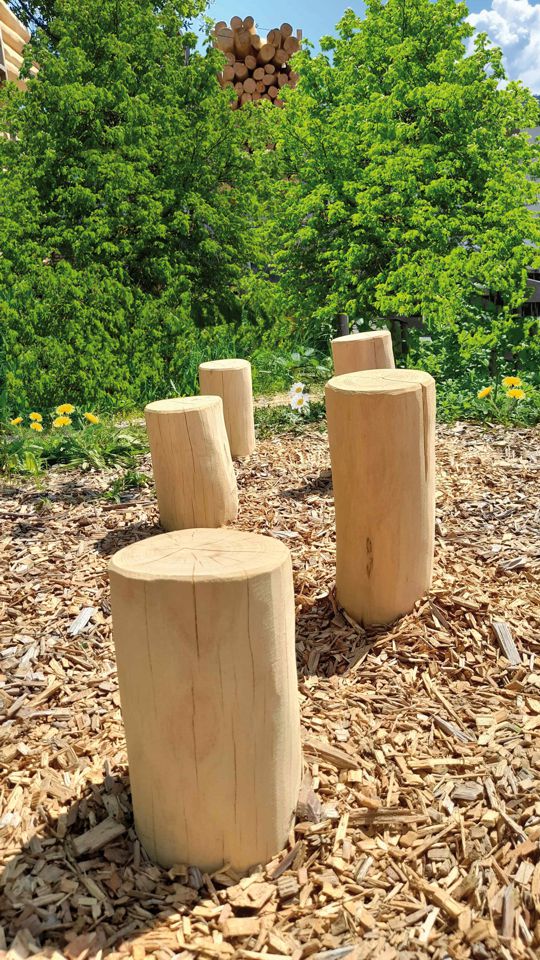 Balancier-Poller-Set Robinie 5-tlg.